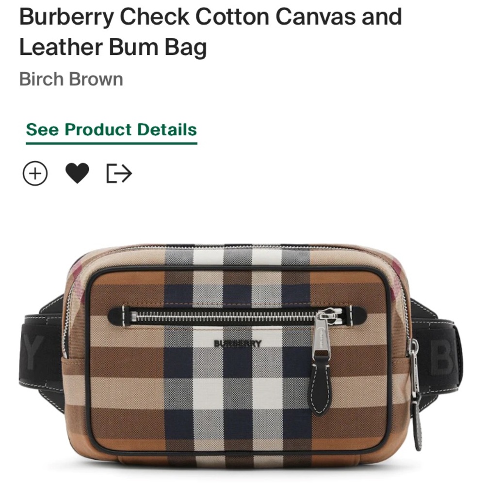 Burberry Bum Bag - Picture 3 of 3